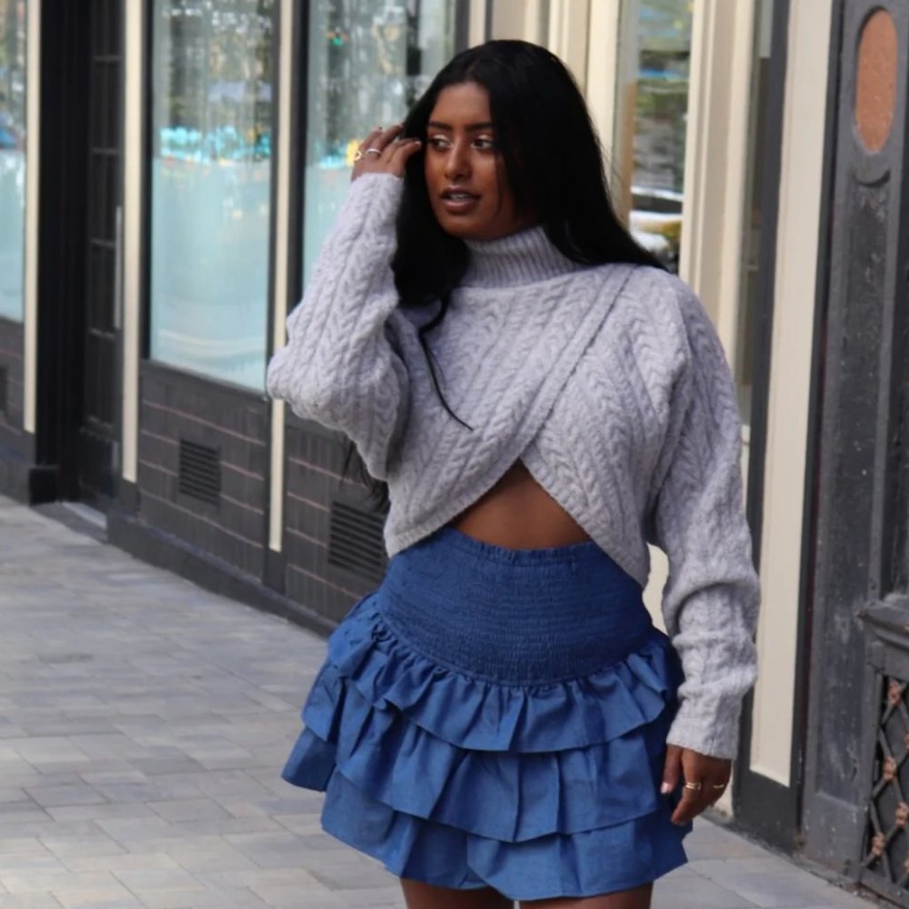 RUFFLE MINI SKORT